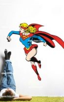 Stickers r�tro supergirl