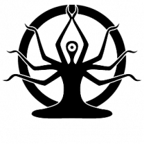 Le stickers shiva zen en noir pour une d�coration exotique