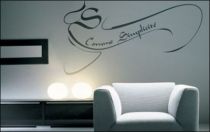 Le stickers s comme simplicit� pour d�corer l\'int�rieur