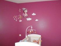 Stickers petite sorci�re, d�corer la chambre de votre fille dans un univers f��rique, en vente sur Idzif.com