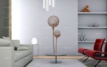 stickers sucette fleurie