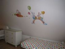 stickers superlapin sur carotte