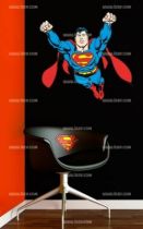 Stickers Superman en vol
