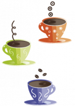 Stickers tasse caf�