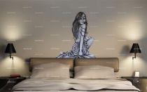 Stickers t�te de lit cersei