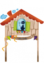 Stickers t�te de lit gar�on