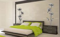 Stickers t�te de lit nature oc�ane