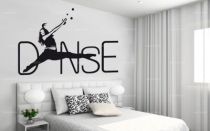 stickers muraux danseuse