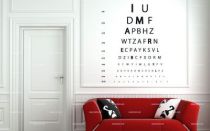 stickers texte optique