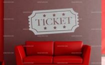 Stickers ticket de cin�ma