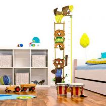 Le stickers toise enfant castor pour d�corer la chambre des enfants sur le th�me de la montagne