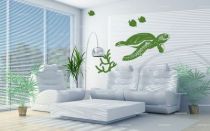 stickers tortue des mers