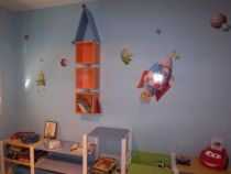 Sticker trois extraterrestres verts de l\'espace, disponible � la vente sur Idzif.com