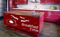 stickers petit dejeuner �uf