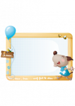 Stickers velleda chien.