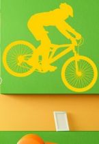 stickers muraux vtt