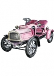 stickers vieille voiture rose