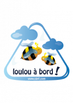 Stickers voiture b�b� � bord