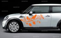 Stickers voiture branche