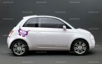 Stickers voiture papillon