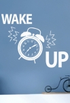 stickers wake up