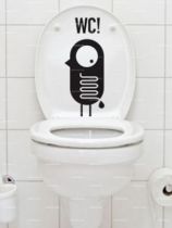 Stickers WC!