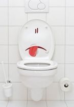 Stickers WC Mr Glouton