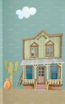 Stickers Western tavern.